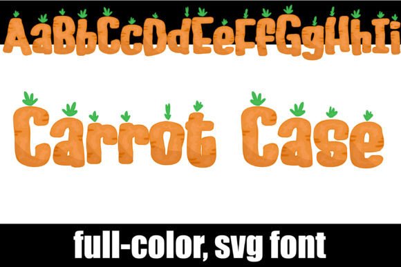 Carrot Case: The Vibrant Color Font That Brings Bold Energy to Your Work