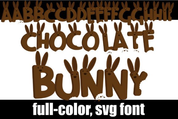 Chocolate Bunny: A Sweet Addition to Your Font Collection