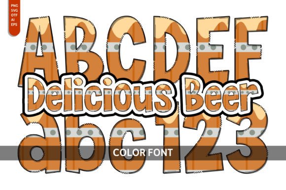 Delicious Beer: A Playful Typeface for Creative Projects