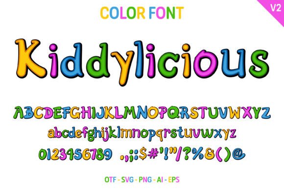Designing for Joy: A Close Look at the Kiddylicious V2 Typeface