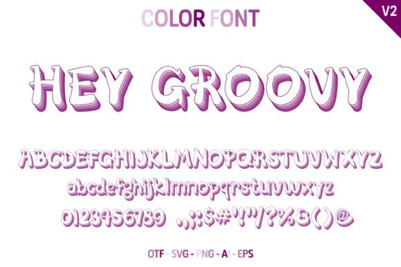 Hey Groovy V2: Capturing Retro Vibes in Modern Design