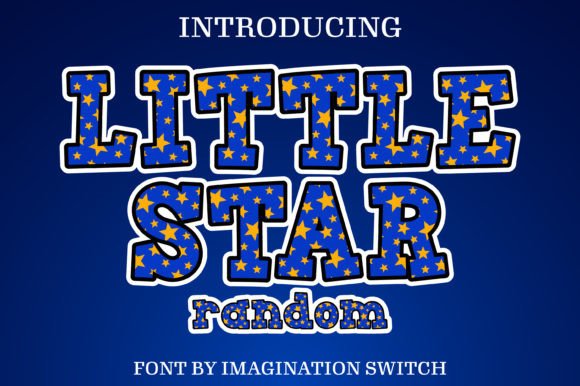 Little Star: A Vibrant Font for Creative Branding