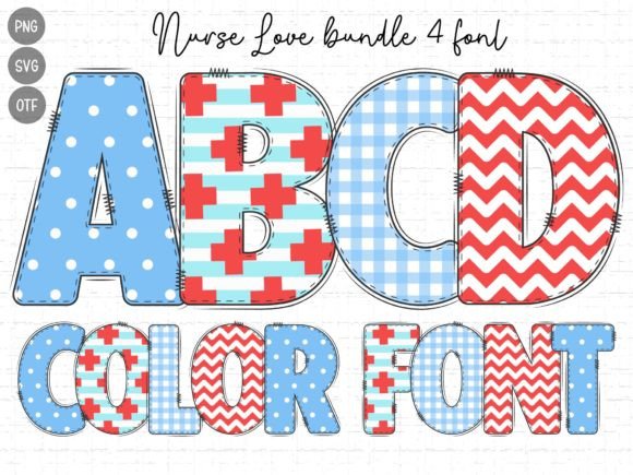 Nurse Love: A Playful Typeface for Friendly, Colorful Projects