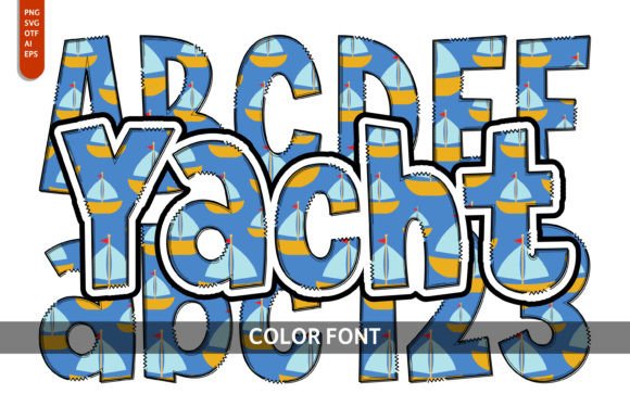 Setting Sail with Style: The Yacht Color Font for Summer Projects